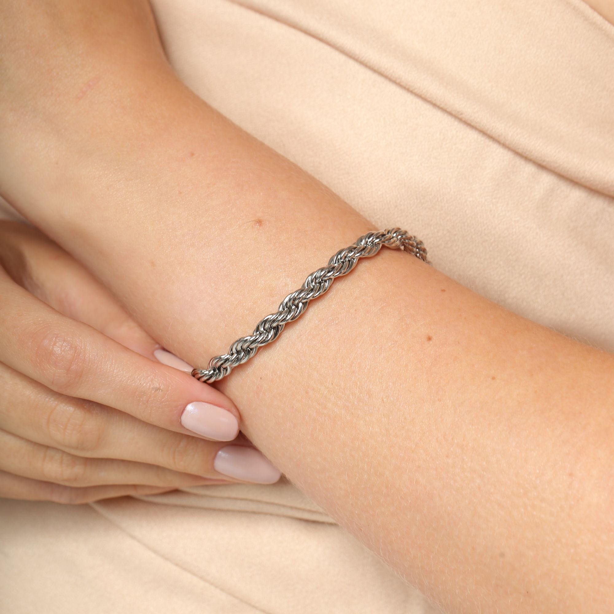 Aldina Silver Bracelet - Cali Tiger