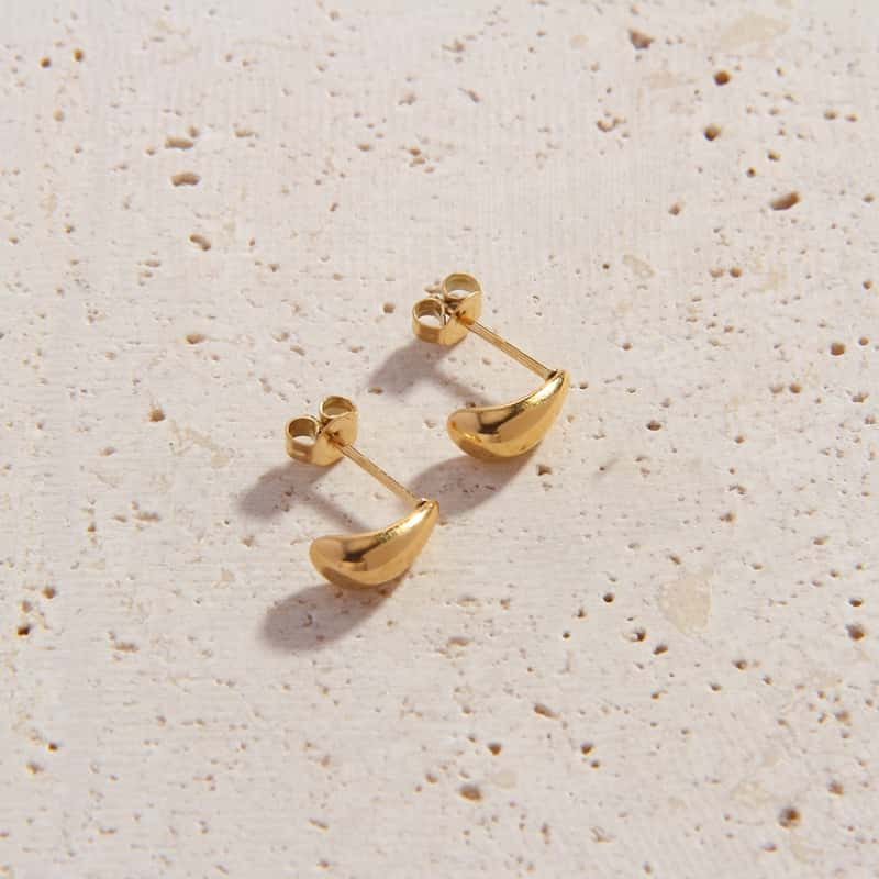 Benedetta Stud Earrings - Cali Tiger