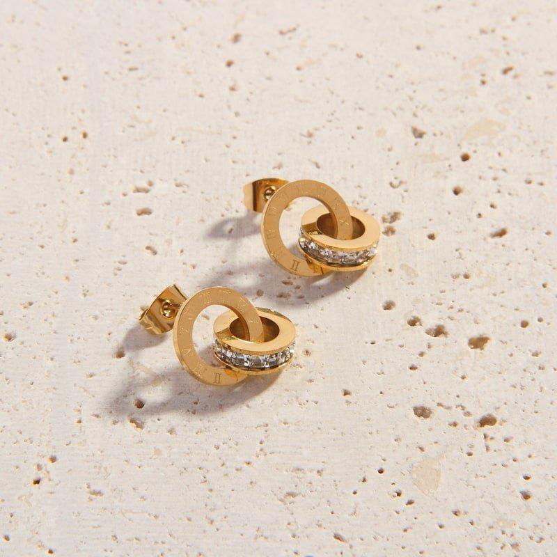 France Earrings - Cali Tiger