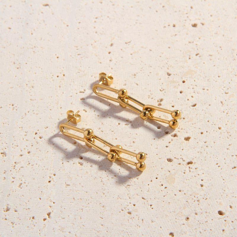 Joana Earrings - Cali Tiger