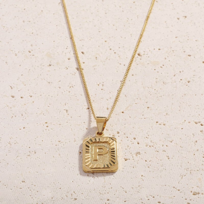 Letter Necklaces - Cali Tiger