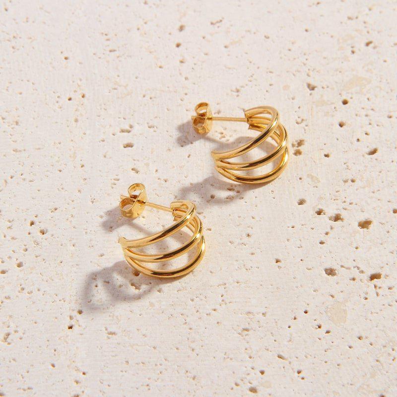 Mini Izabella Hoops - Cali Tiger