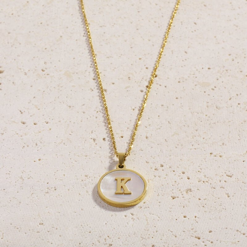 Shell Letter Necklaces 2.0 - Cali Tiger