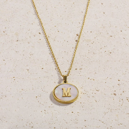 Shell Letter Necklaces 2.0 - Cali Tiger