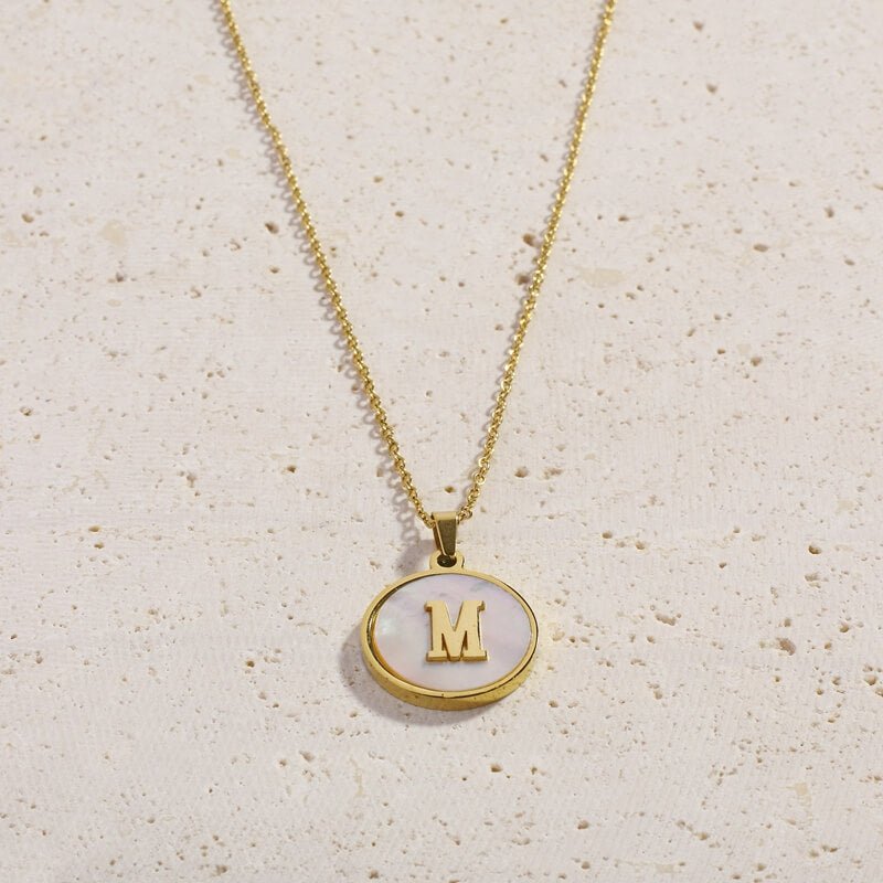 Shell Letter Necklaces 2.0 - Cali Tiger