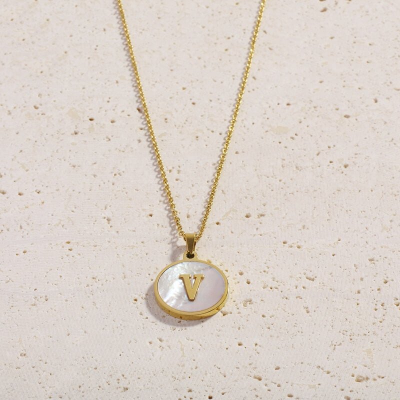 Shell Letter Necklaces 2.0 - Cali Tiger