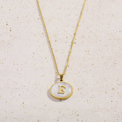 Shell Letter Necklaces 2.0 - Cali Tiger