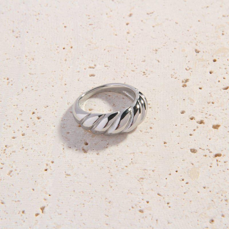 Silver Aimée Ring - Cali Tiger