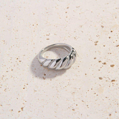 Silver Aimée Ring - Cali Tiger