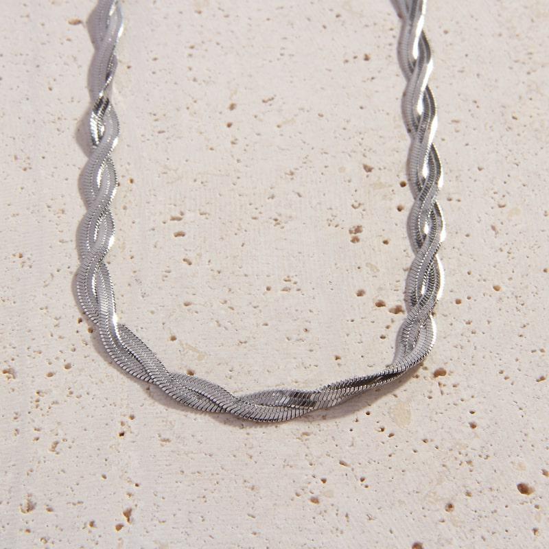 Silver Ana Necklace - Cali Tiger