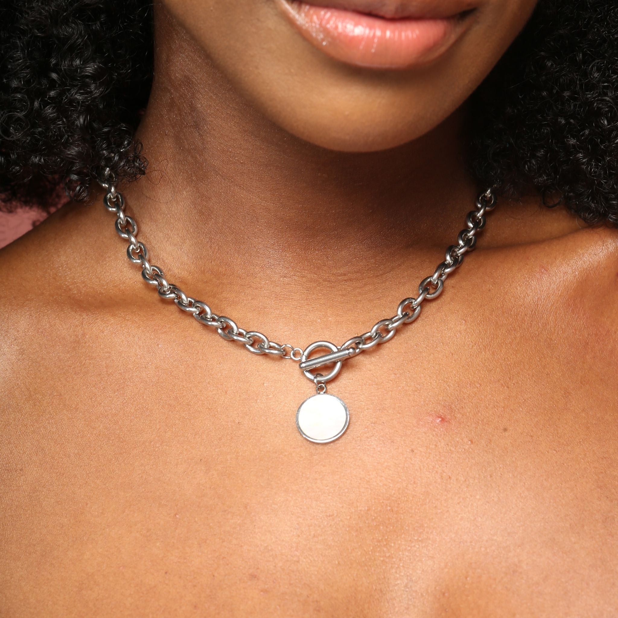 Silver Cassia Necklace - Cali Tiger