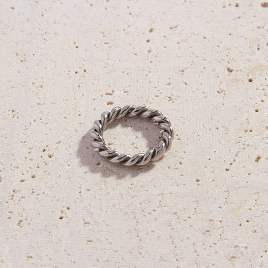 Silver Mia Ring - Cali Tiger