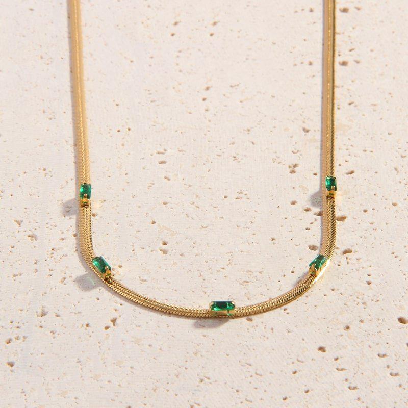 Vert Aria Chain Necklace - Cali Tiger