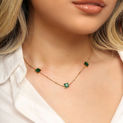 Vert Aria Chain Necklace - Cali Tiger